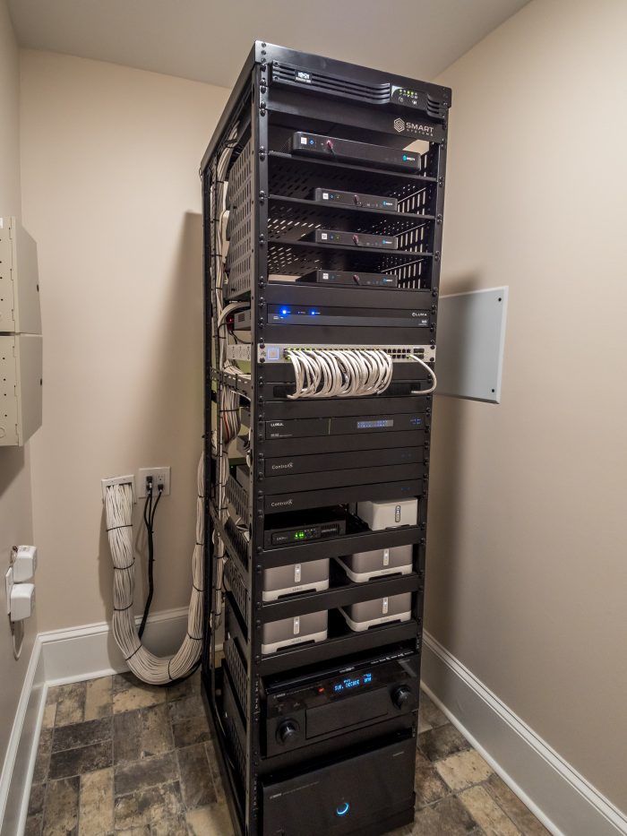 Battery Backup in Rack