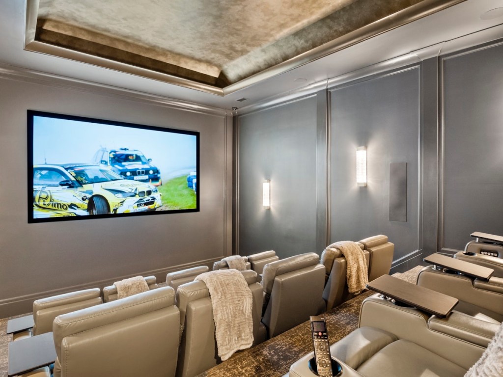 Theater with remote control